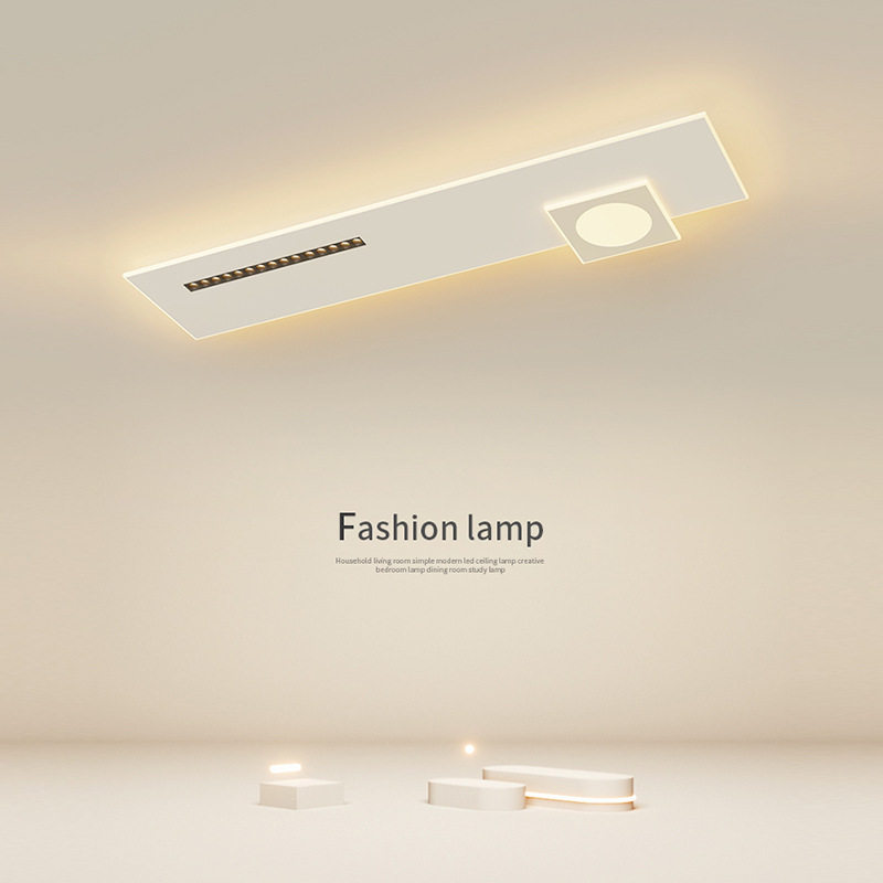 led长条吸顶灯过道走廊玄关衣帽间超薄灯具长方形简约现代阳台灯