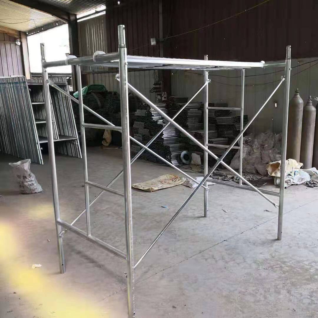 建筑工地移动脚手架加厚着折叠活动室内外门式组合形脚手架
