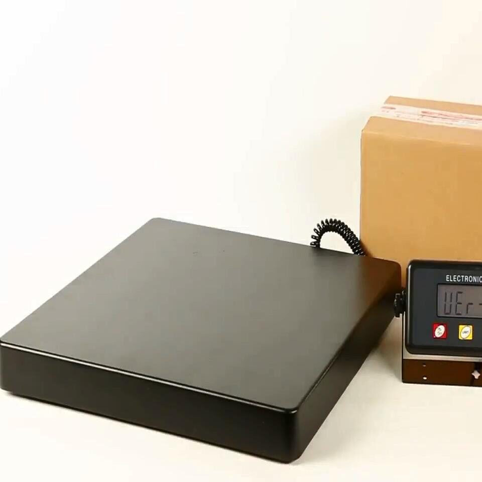 200KG便携式邮政箱包快递秤商用行李秤蔬菜秤400mm大秤盘
