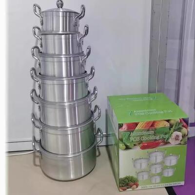 Bộnồi7chiếcpot砂光锅7件套中东非洲爆款汤锅具套装