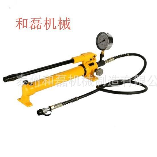 厂家直销SYB手动液压泵6Mpa超高压双向手动泵含压力表液压泵站