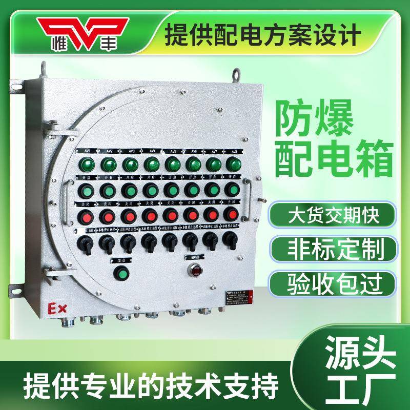 防爆控关制箱接盒电控制按钮开检修配电路箱线正压BXM柜厂断器