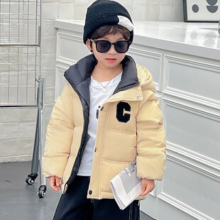 儿童羽绒服女款秋冬男款大童轻薄极寒加厚高端冬装女童外套男童潮