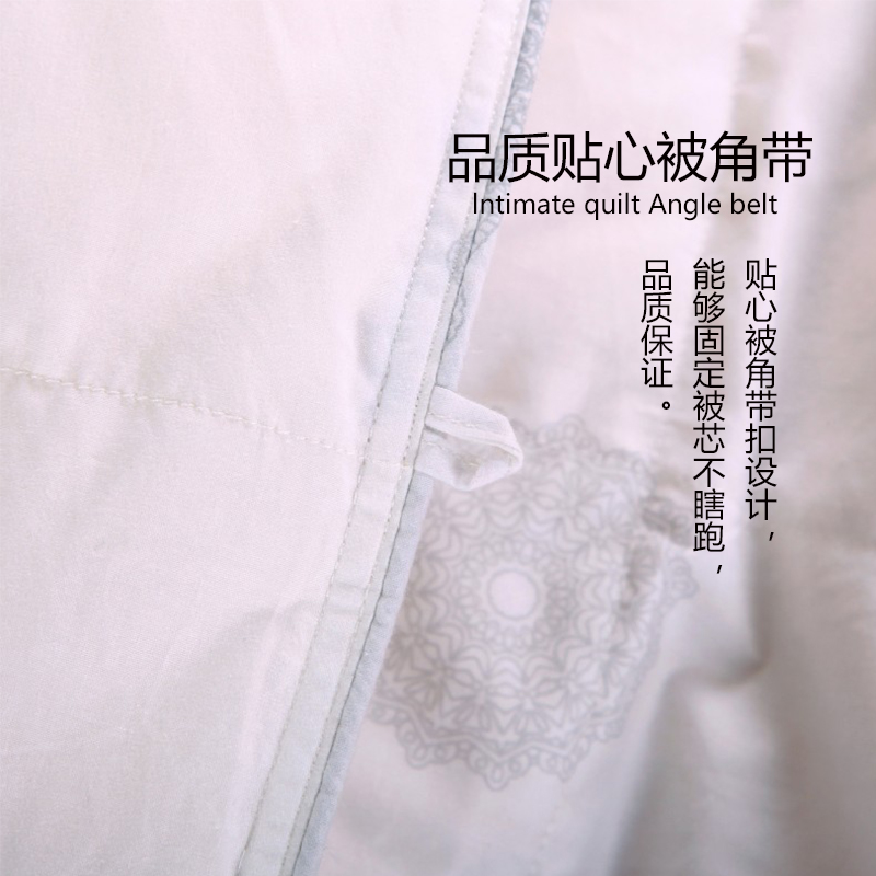 羽绒被被壳被套被芯全棉防钻毛自充绒加工翻新防羽内胆面料半成品