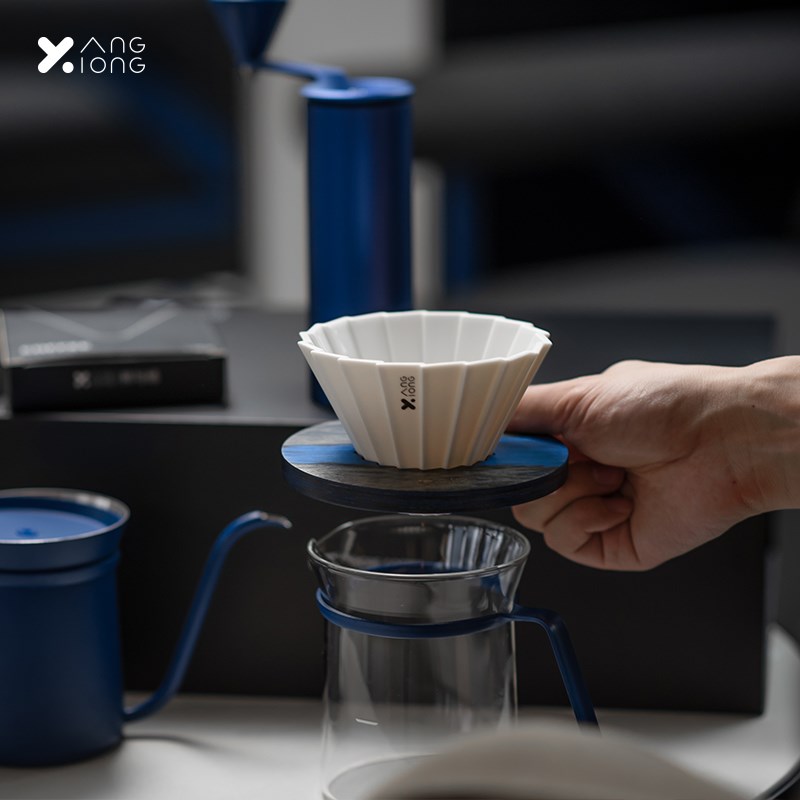 熊与杨旋律滤杯手冲礼盒 手摇磨豆机 挂耳 家用咖啡器具礼品