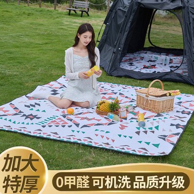 山脊沃尔夫帐篷内防潮垫户外六角八角野餐垫露营六边型地垫