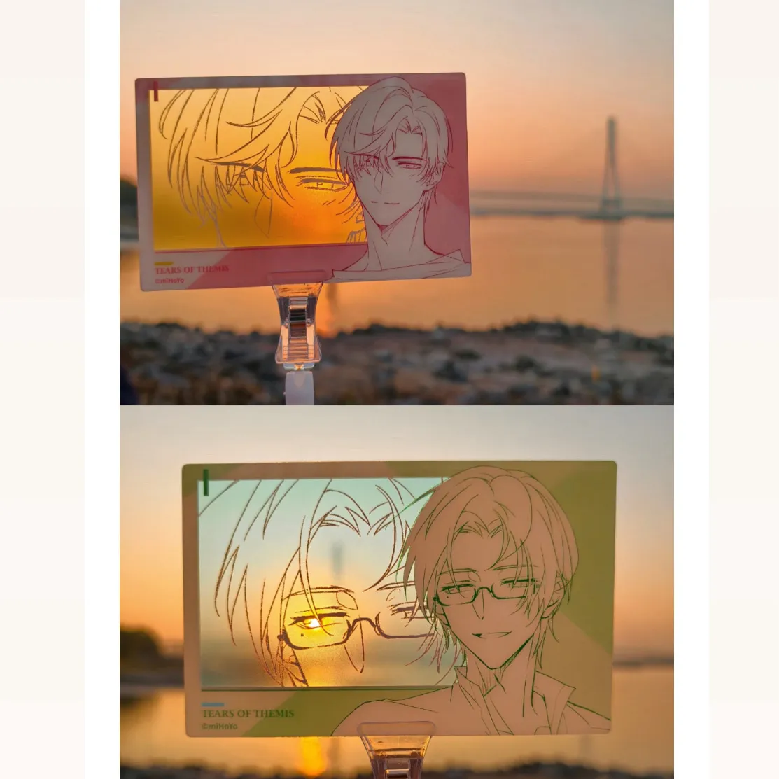 现货未定事件簿心动魔咒定格笔尖夏彦左然莫弈亚克力透卡礼物