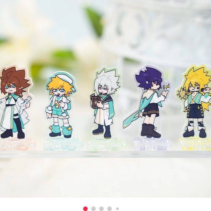 凹凸世界安迷修嘉德罗斯金格瑞雷狮·唱诗班简笔画系列小立牌摆件