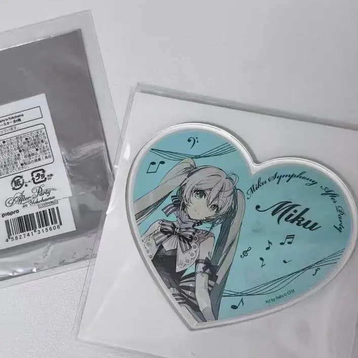 日谷初音未来交响乐cafe心砖亚克力立牌kaito横滨miku原袋