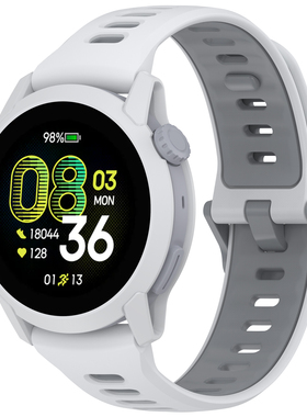 适用于高驰COROS PACE4硅胶表带PACE3/PACE Pro腕带高驰COROS APEX表链男46mm时尚透气配件女替换带