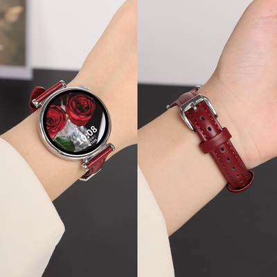 FITX适用华为手表GT6/5真皮表带