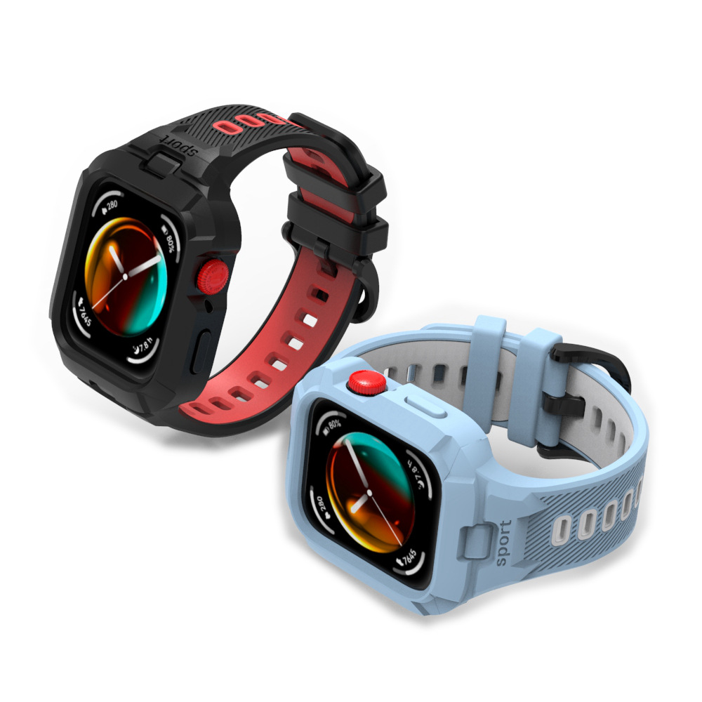FITX适用于华为fit4硅胶一体表带