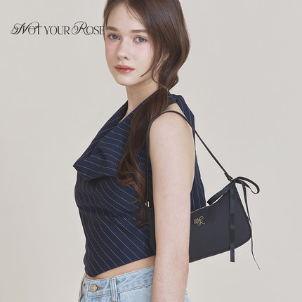 Notyourrose25新款超火小众设计法式通勤月牙腋下包小巧单肩女包