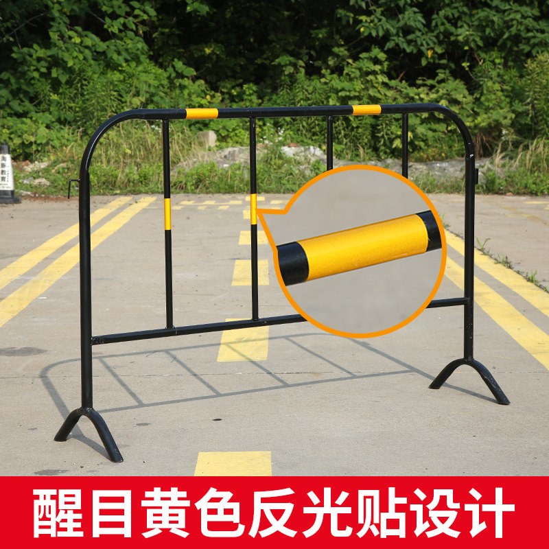 速发铁马护栏移动工地道路施工安全隔离防护栏临时不锈钢围挡栅栏