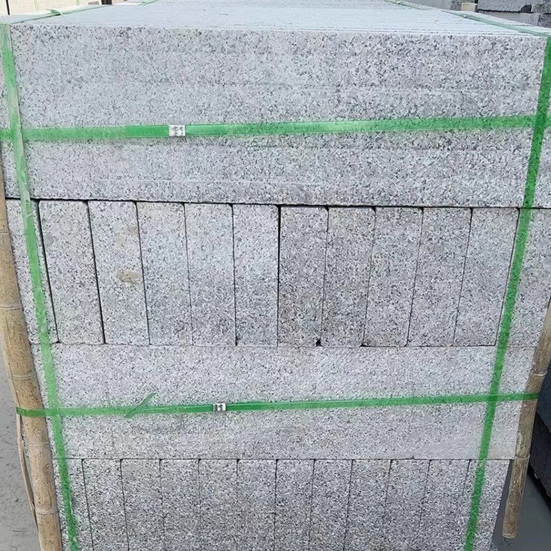 速发花岗岩路缘石路肩石高速公路两侧安装路沿石人行道芝麻灰路侧