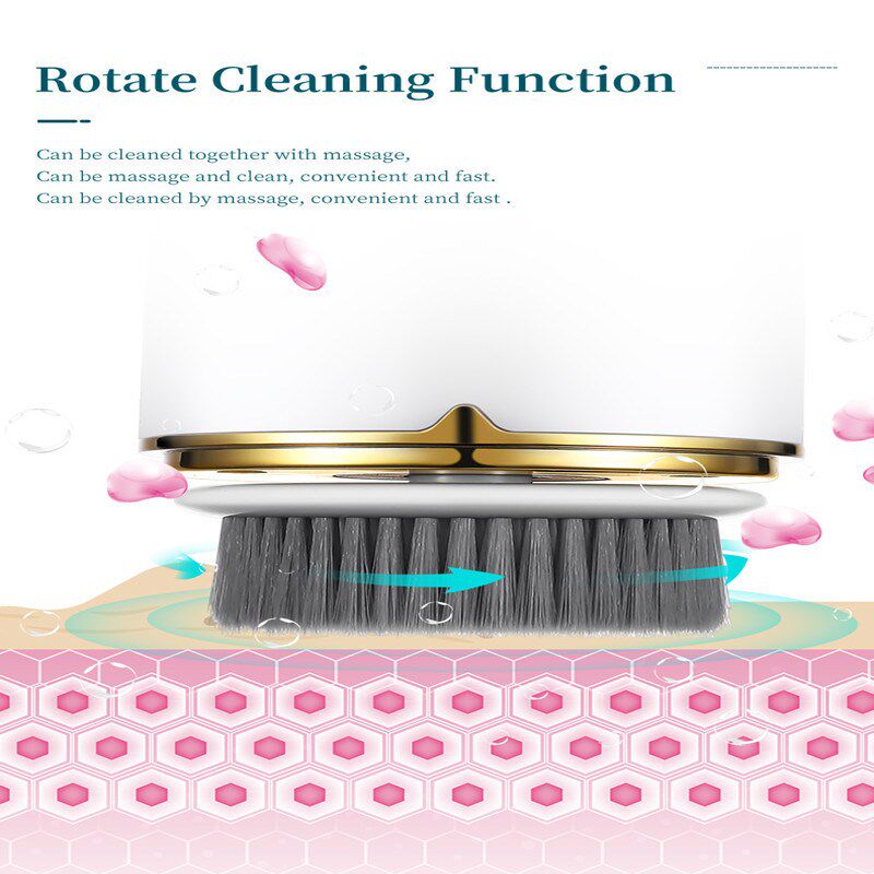 速发跨境仪款新款电动洁面爆脸电动充电防水洁面仪器多功能洗 刷