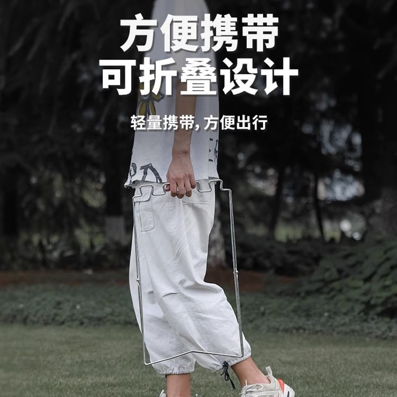 速发户外折叠垃圾架露面房携挂垃圾袋架支撑架家用厨便桌营桌边塑