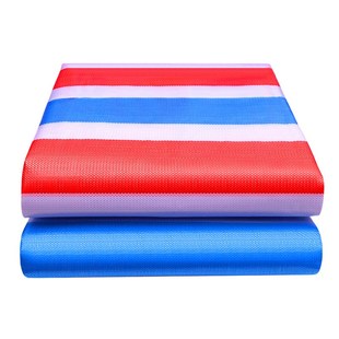 彩条布防水防晒加l厚防雨布遮阳布装修塑料布油布帆布篷布隔热薄