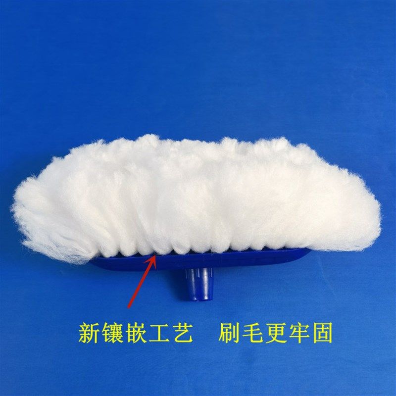 客车公交车加长i铝合金伸缩杆洗车刷子长柄牛奶丝软洗车拖把清洁