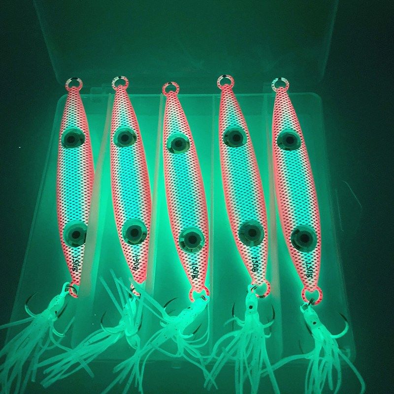 新款网纹带鱼铁板夜光双灯刀y鱼鲅鱼马鲛海钓带鱼海船钓慢摇路亚,户外/登山/野营/旅行用品,路亚饵,淘宝优惠券,粉丝福利购,淘宝优惠卷