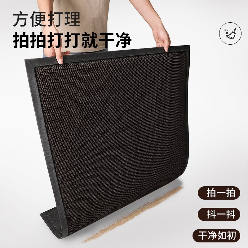 高级入户门e地垫别墅进门大门口脚垫门外家用耐脏免洗防滑室外地