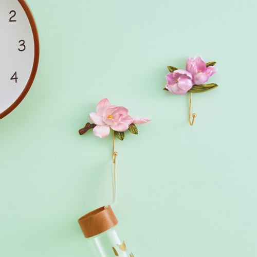 中式玄关装饰衣帽l钩创意钥匙艺术挂钩进门口挂衣架壁挂墙上收纳