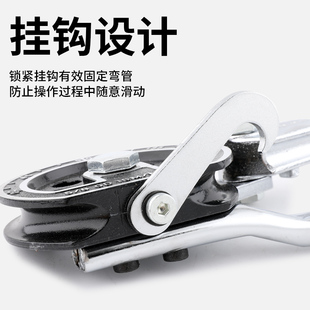 手动弯管器铜管空调万能铝管铁不锈钢6-G8-10三合一小型多用折弯