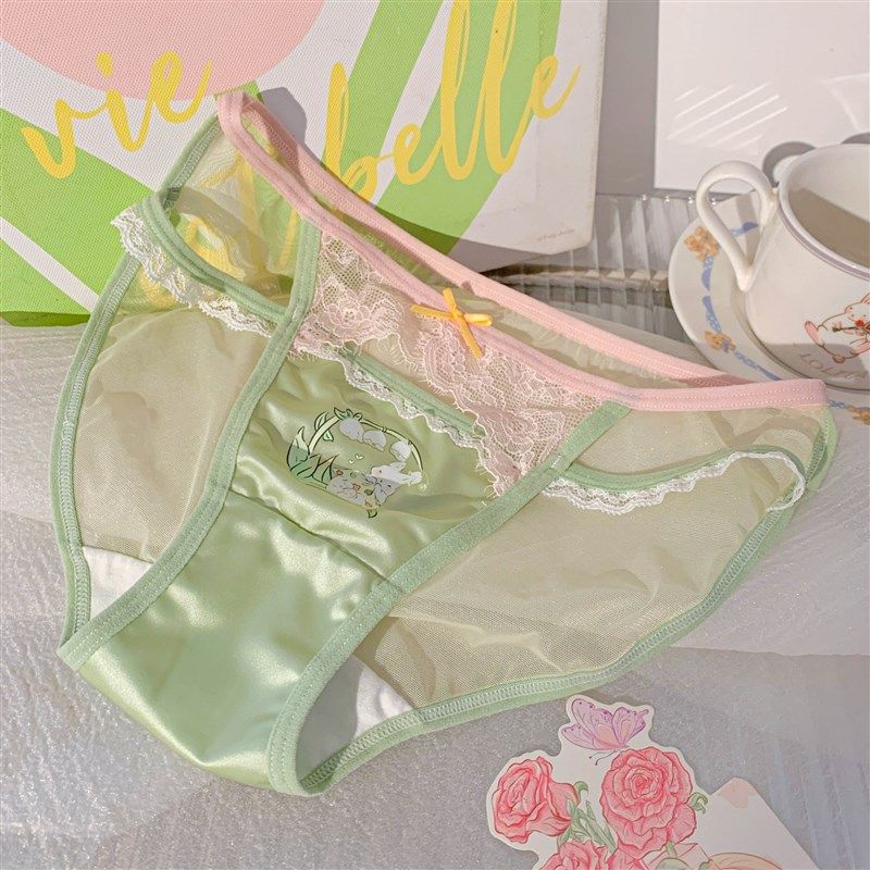 性感镂空大尺码胖MM纯欲缎u面蕾丝女生内裤女2025新款细带高叉三,女士内衣/男士内衣/家居服,女三角裤,淘宝优惠券,粉丝福利购,淘宝优惠卷