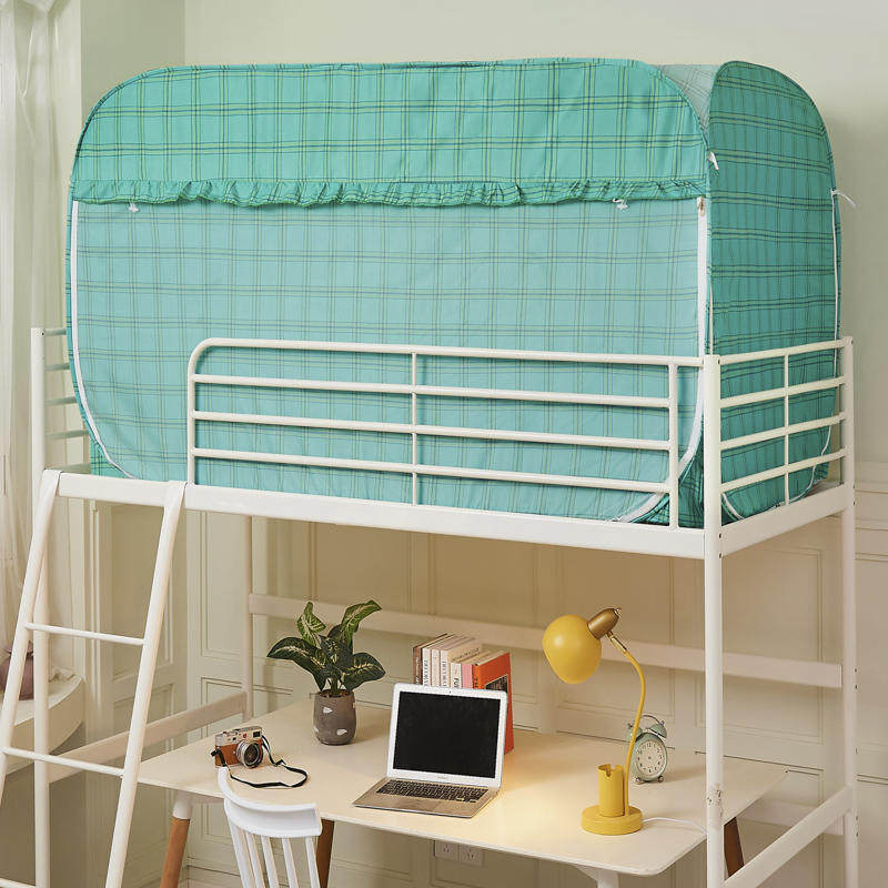 免安装学生宿舍蚊帐一体式上下床B通用帘遮光床幔上铺帐篷下铺寝