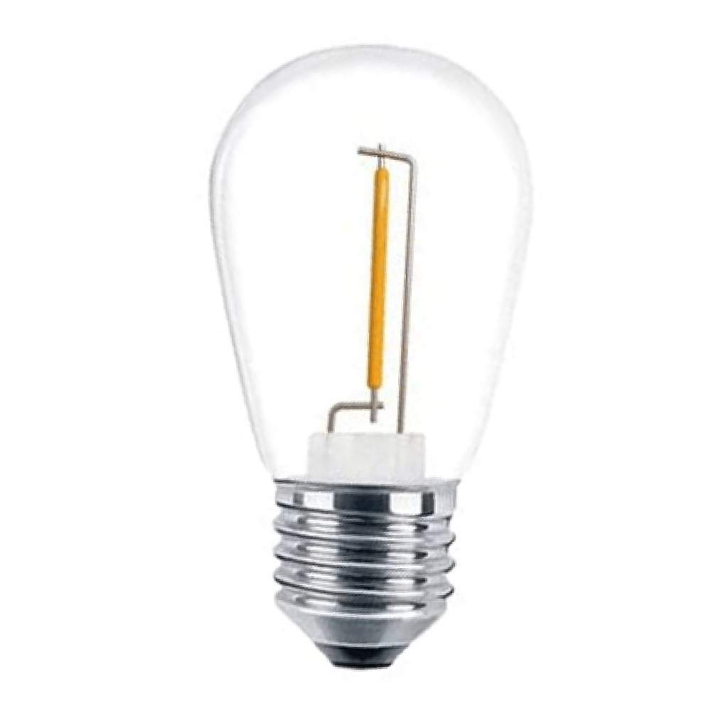 新品低压S14led灯泡发光线灯串 低压线上发光新品装饰灯串