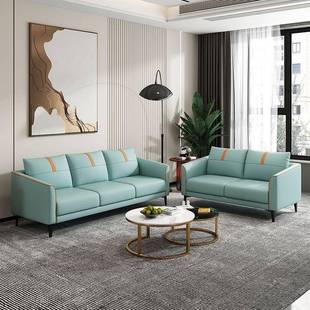 现代简约网红双人三人公寓出租房客厅卧室北欧建议小户型沙发