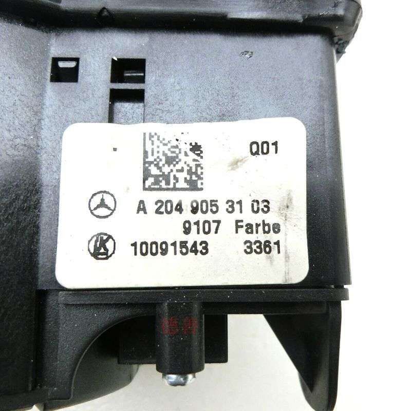 适用奔驰SL350 SL400 SL500 SL63 SL65等汽车照明大灯开关 拆车件