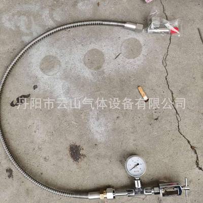 销售高压充装软管槽车充装波纹管大口径法兰波纹管CGA870软管