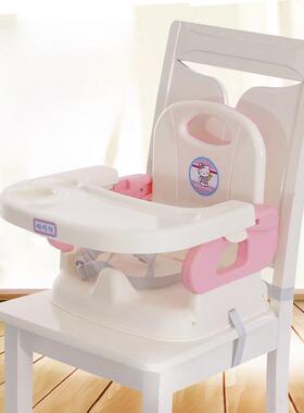 宝宝餐椅便携式儿童餐椅 可折叠多功能婴儿餐椅BB凳 折叠免安装