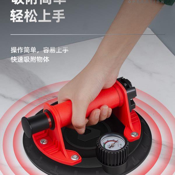 吸盘瓷砖强力重型吸提器电动固定器贴大板玻璃大理石专用真空气泵