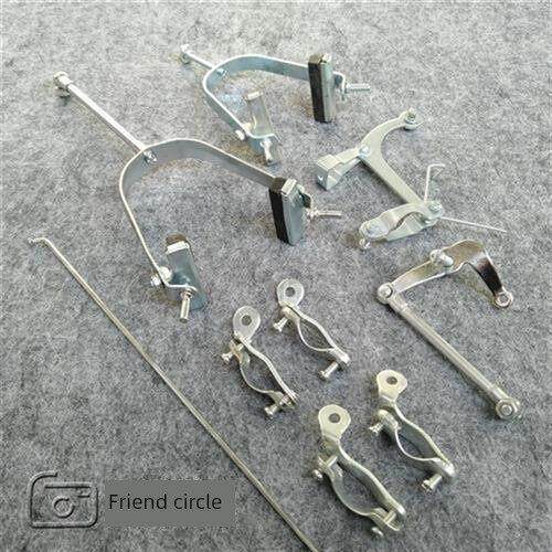 适用老凤凰单车硬刹前后刹门刹车装置配件26寸28寸经典老式自行车