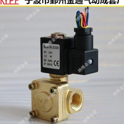 干燥机电磁阀高压气阀220V水阀24V加载管道用阀2分4分开关u.