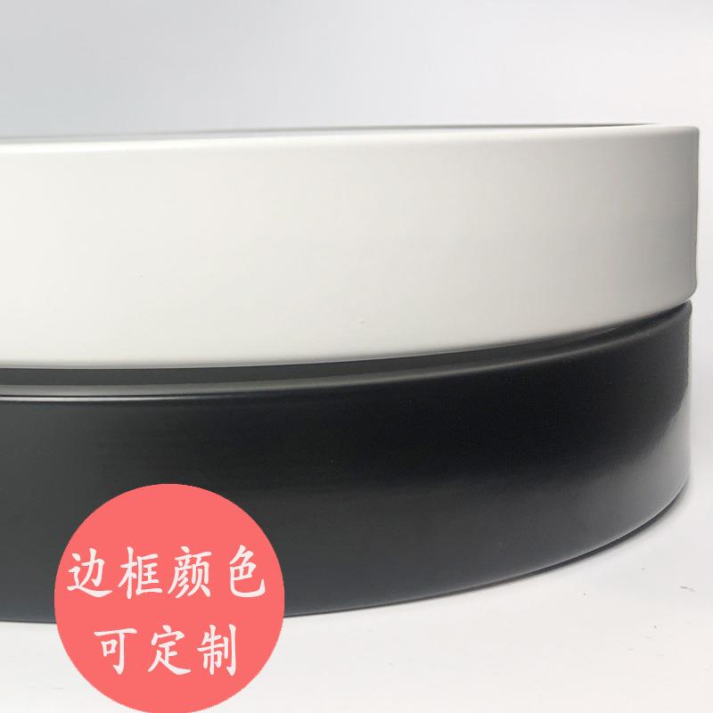 新款直销来图订制挂钟 定制塑料时钟 公司礼品广告钟表定做 diy石