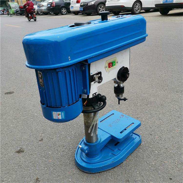 立式电动板钻孔机小型台钻家用角铁不锈钢打孔机