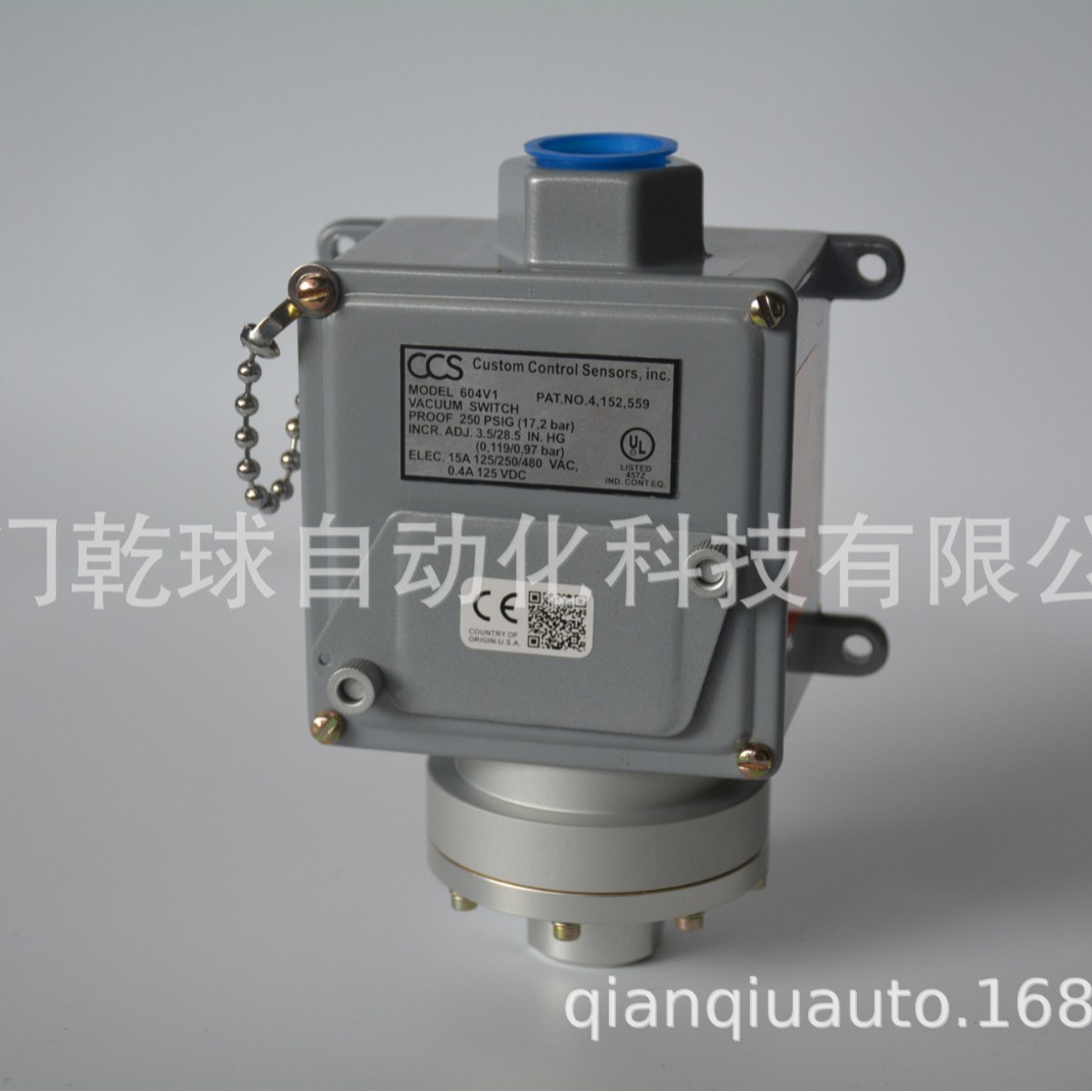 美国CCS 压力开关162A200N6Y12 差压开关兼具耐腐蚀和防爆性能