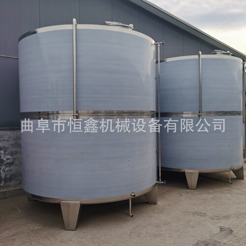 源头厂家直销20立方不锈钢酒罐 立式平底储存罐304不锈钢酿酒设备