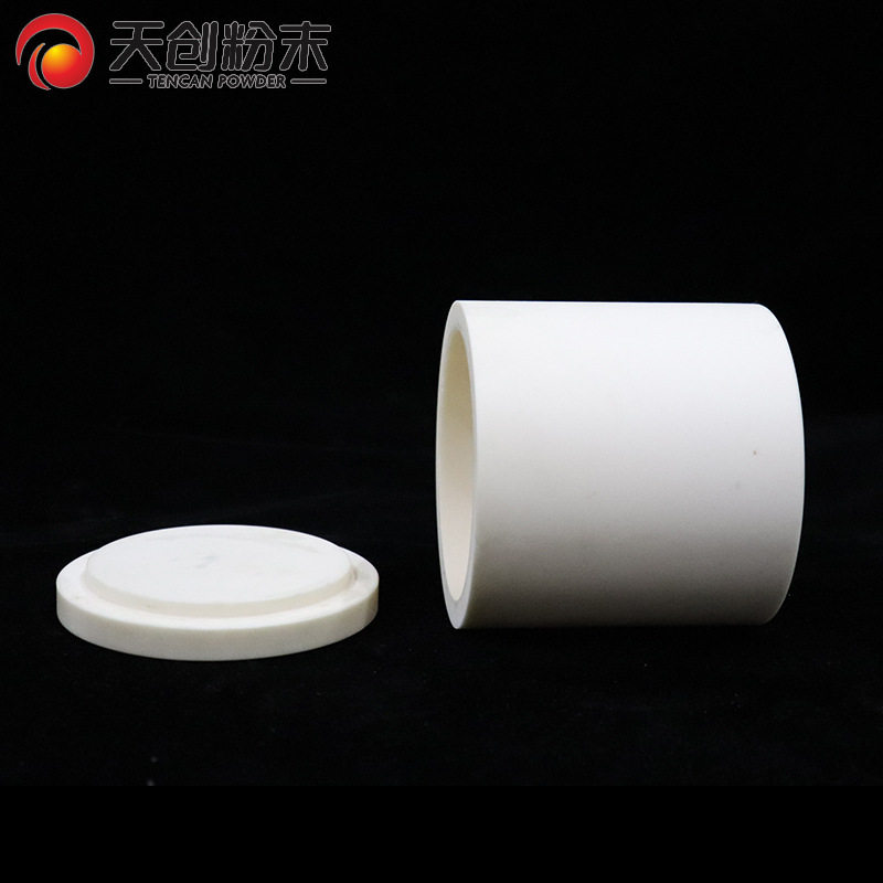 北京立式行星刚玉坛 壁厚耐用刚玉研磨罐 天创刚玉球磨罐生产厂家