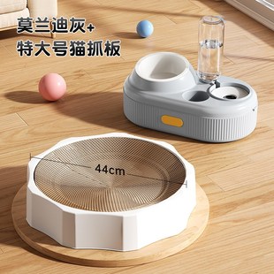 猫碗陶瓷猫盆食盆狗碗狗盆双碗自动饮水宠物喝水饭盆狗狗猫咪用品