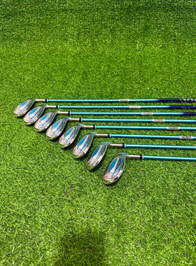 24新款XX10高尔夫女士XXIO铁杆MP1300系列蓝色款L级铁杆组全新