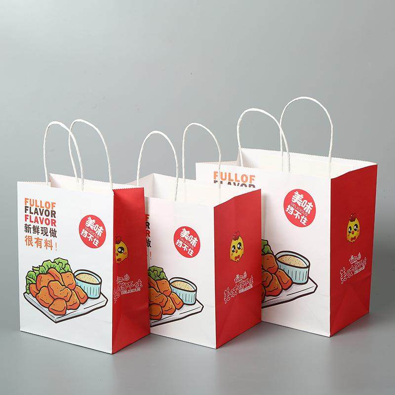 直销新款炸鸡打包盒子全鸡腿鸡排外卖手提一次性商用韩式半鸡包装