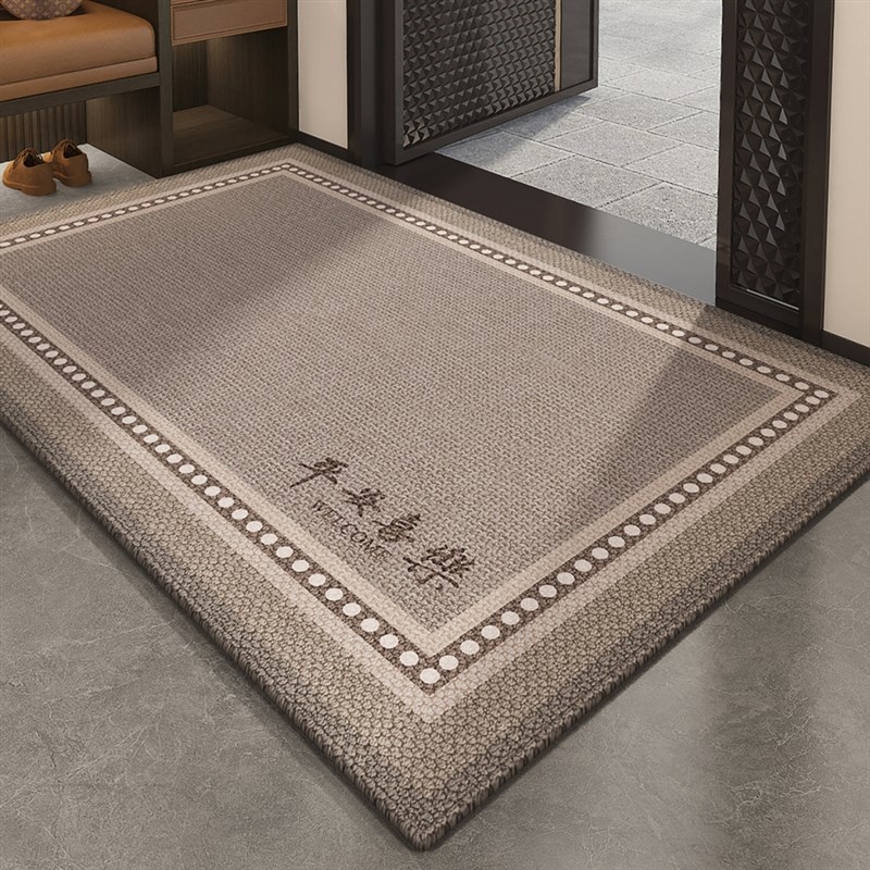 入户门地垫除尘耐脏高级家用玄关防滑脚垫门口进门地毯门垫可裁剪