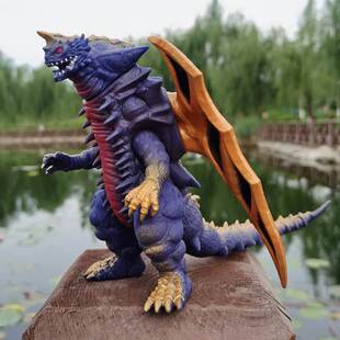 大号软胶合体怪兽欧布猛斯王破灭大蛇加佐特加库玛古墩模型玩具男