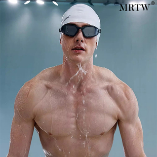 备 游泳大框近视眼睛男游泳装 2024新款 防雾防水高清镀膜泳镜女款