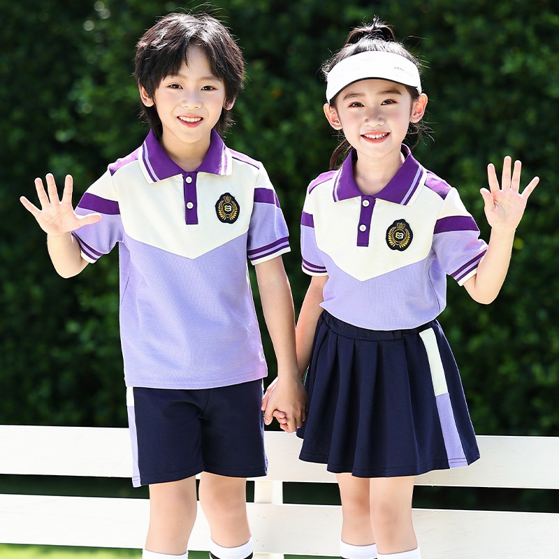 幼儿园园服夏装儿童校服套装小学生班服春秋款运动会三四件套