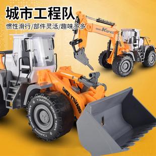 大号仿真惯性抓木机夹木车玩具儿童男孩工程车模型叉木机抓机抓车